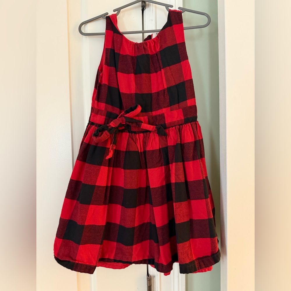 Carter's Red and Black Toddler Dress